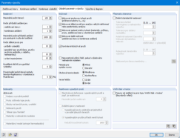 Globale Berechnungsparameter