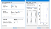 Obecné parametry pro simulaci a rychlostní profil větru na vstupu