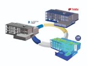 Návrh v aplikaci Revit, výpočet v programu RFEM společnosti Dlubal Software, konstrukce v programu Tekla Structures
