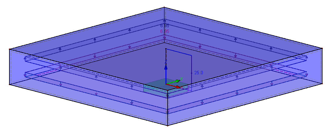 Zjednodušený model MKP pro předběžný návrh