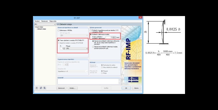 Generierung der Vorverformung mit RF-IMP