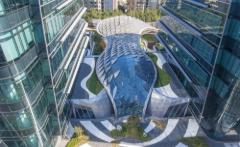Funktion als Oberlicht über dem Innenbereich (© Novum Structures LLC)