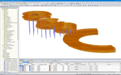 Model Conversation Plinth v programu RFEM (© Bensonwood)