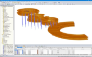 Model Conversation Plinth v programu RFEM (© Bensonwood)