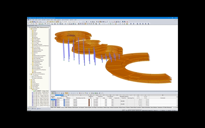 Model Conversation Plinth v programu RFEM (© Bensonwood)