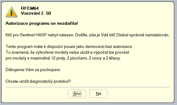 Autorizace se nezdařila