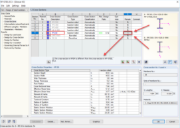 Různé průřezy v programu RFEM a v přídavném modulu