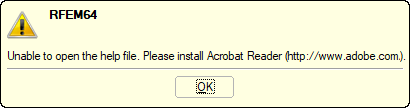 Zpráva o programu Adobe© Reader