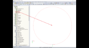 Navigátor projektu - Zobrazit: Model -> Linie -> Středové body