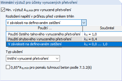 Možnosti pro použití rozdělení napětí