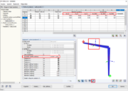 Osový systém v modulu RF-/STEEL EC3 Warping Torsion