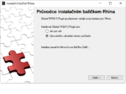 Průvodce instalací balíčku Rhino