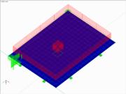 Průběh výsledků pro ruční zadání sloupu se zatížením na sloupu