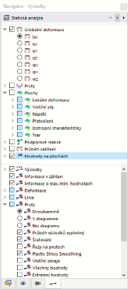 Navigátor - Výsledky