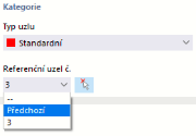 Výběr referenčního uzlu