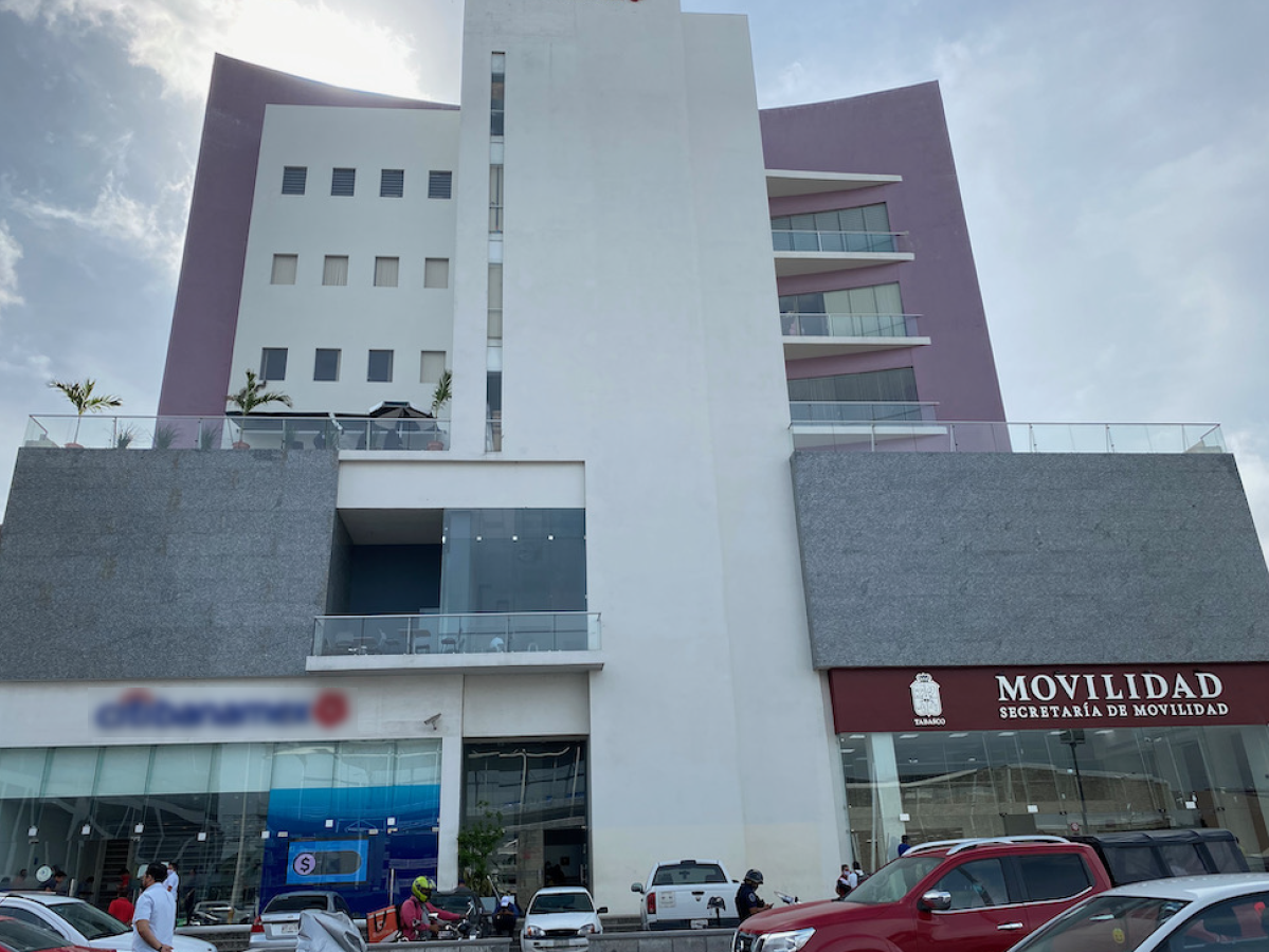 Budova Europlaza Movilidad ve městě Villahermosa, Mexiko (© Cosmos Proyectos Estructurales, S.A. de C.V.)