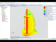 Plošné tlaky v programu RWIND pro přenos do programu RFEM
