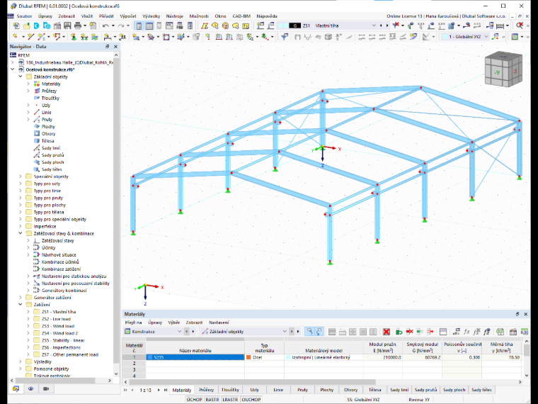 FAQ 005103 | Vypadá rozhraní programu RFEM 6 jako program RFEM 5?