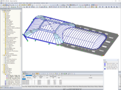 3D model světlíku v programu RFEM  (© Bellapart)