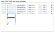 Zadání kritérií pro výstup v tabulce