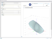 Interakční diagram My-Mz-N pro zobrazení vztahů mezi momentem a silou v analytickém systému.
