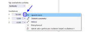 Dialog Upravit vzorec