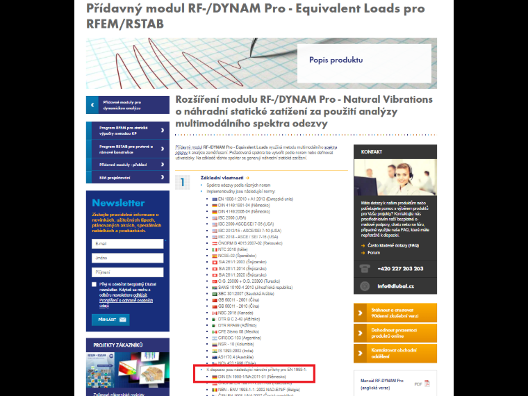 FAQ 005187 | Je v programu RFEM 5 / RSTAB 8 k dispozici německá národní příloha 2021-07 k Eurokódu 8?