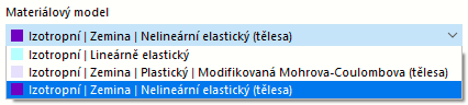 Materiálové modely pro zeminové materiály