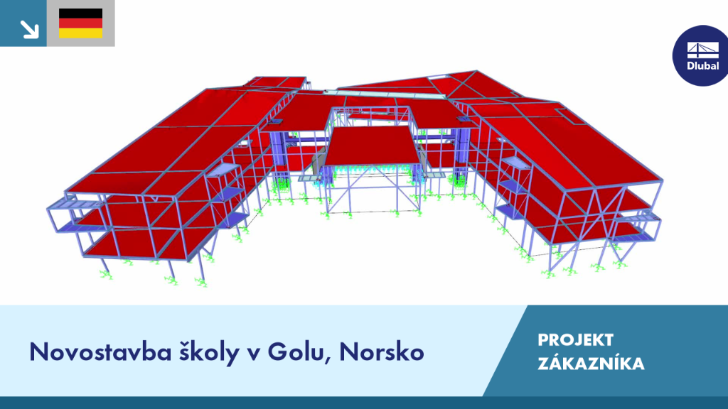 Inovativní návrh moderní školy v norkém Golu jako projekt zákazníka