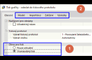 Použití vícenásobného tisku