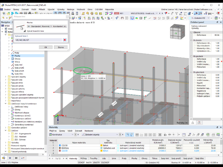 FAQ 005204 | Jak mohu v programu RFEM 6 graficky zrušit výběr prvků? Zdá se, že je mohu pouze vybrat. Výběr však nelze odznačit.