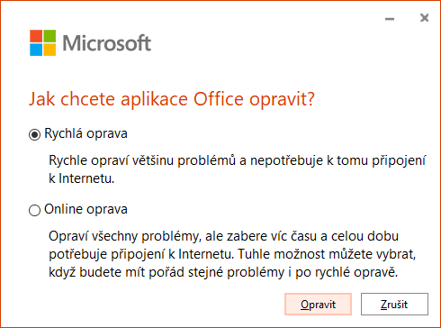 FAQ 005209 | Při exportu do Excelu se mi zobrazí chybové hlášení "Microsoft Excel není nainstalován na tomto počítači" resp. je funkce exportu do Excelu zašedlá a nelze ji vybrat, přestože je Excel nainstalován. Proč?