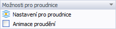 Možnosti proudnic