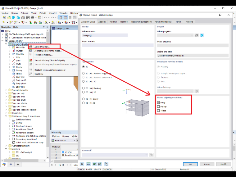 FAQ 005230 | Proč nemohu v modelu v programu RFEM vytvořit plochy?