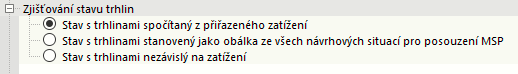 Zjišťování stavu trhlin