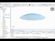 FAQ 005250 | V programu RFEM bych chtěl vytvořit rotačně symetrickou plochu. Rotační plocha se však nevytvoří. Co může být příčinou?