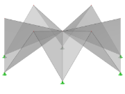 Model ID 501 | 034-FPC008-a | Prizmatická polygonová lomenicová konstrukce