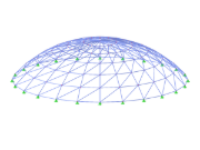 ID modelu 3624 | TSC006-b | Příhradový systém pro kulové roviny