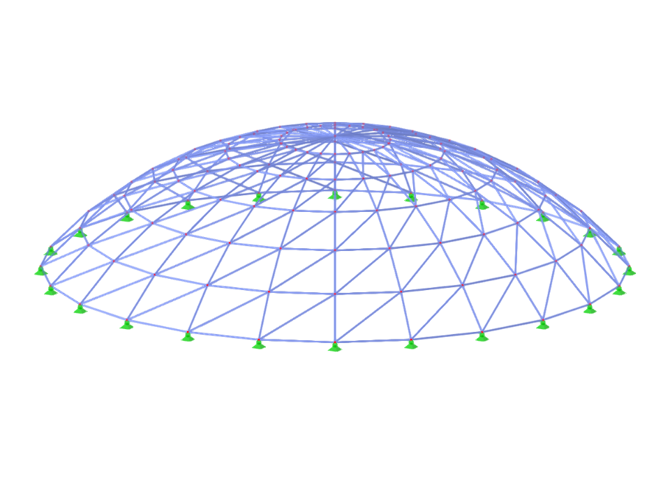 ID modelu 3624 | TSC006-b | Příhradový systém pro kulové roviny