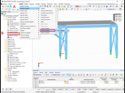 Liniová uvolnění v programu RFEM 6
