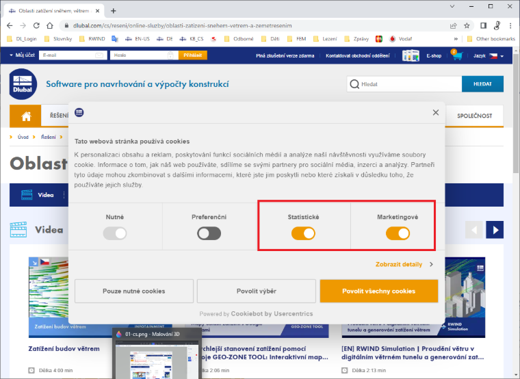 FAQ 005349 | Nástroj pro stanovení oblastí zatížení (Geo-Zone Tool) se nenačte. Co mám dělat?