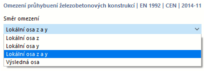 Vybrat směr posouzení