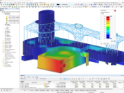 Deformace v programu RFEM | © Baumruck + Oswald