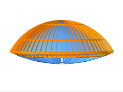 Konstrukce kopulovitého domu v programu RFEM 5