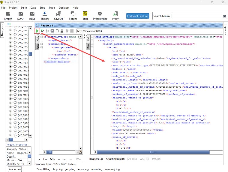 get_member - SoapUI Response