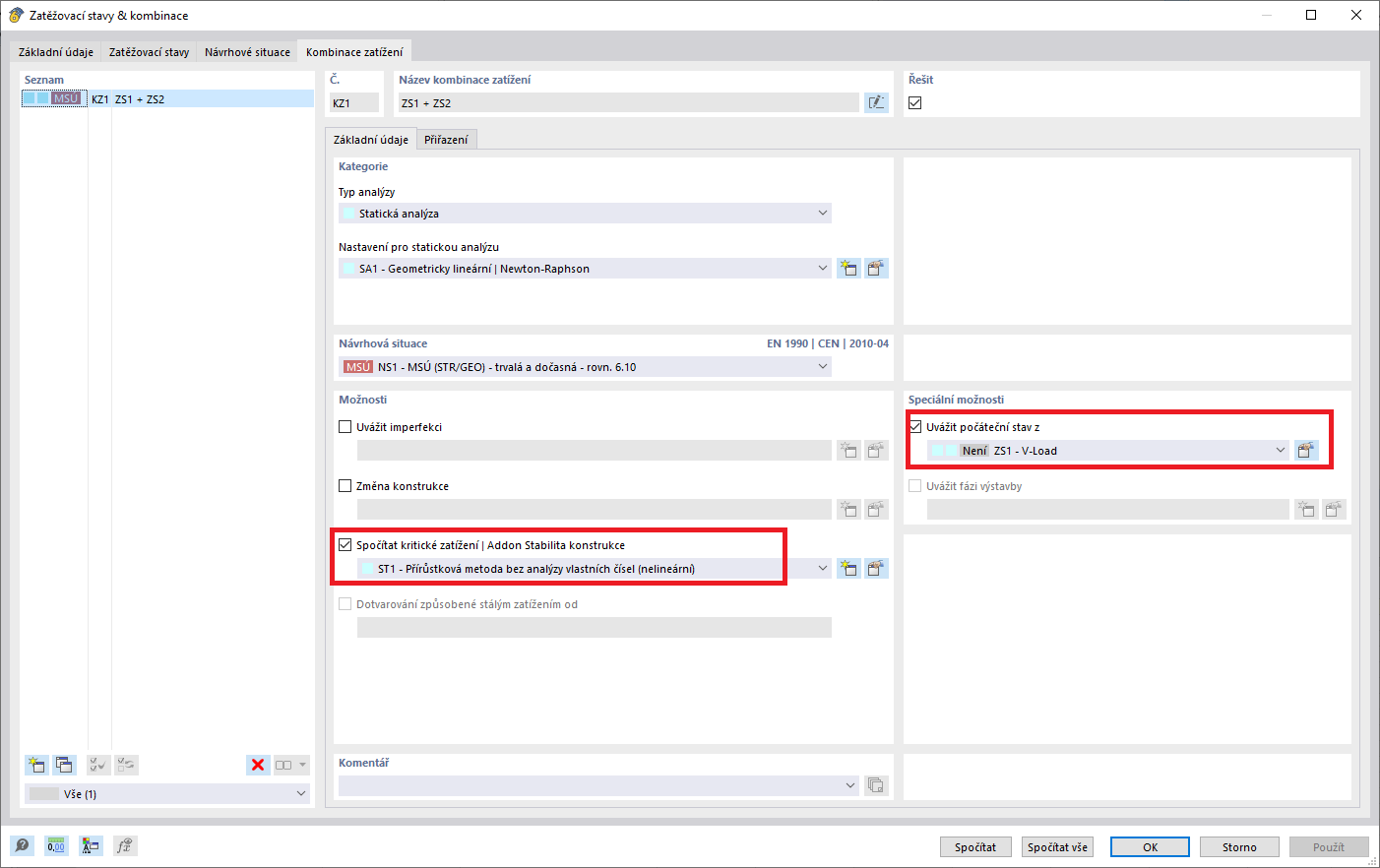 FAQ 005397 | Mohu v programu RFEM 6 nebo RSTAB 9 postupně zvyšovat zatížení?
