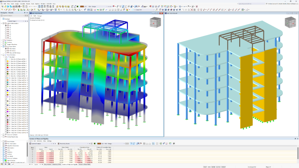 Analýza spektra odezvy pro RFEM 6