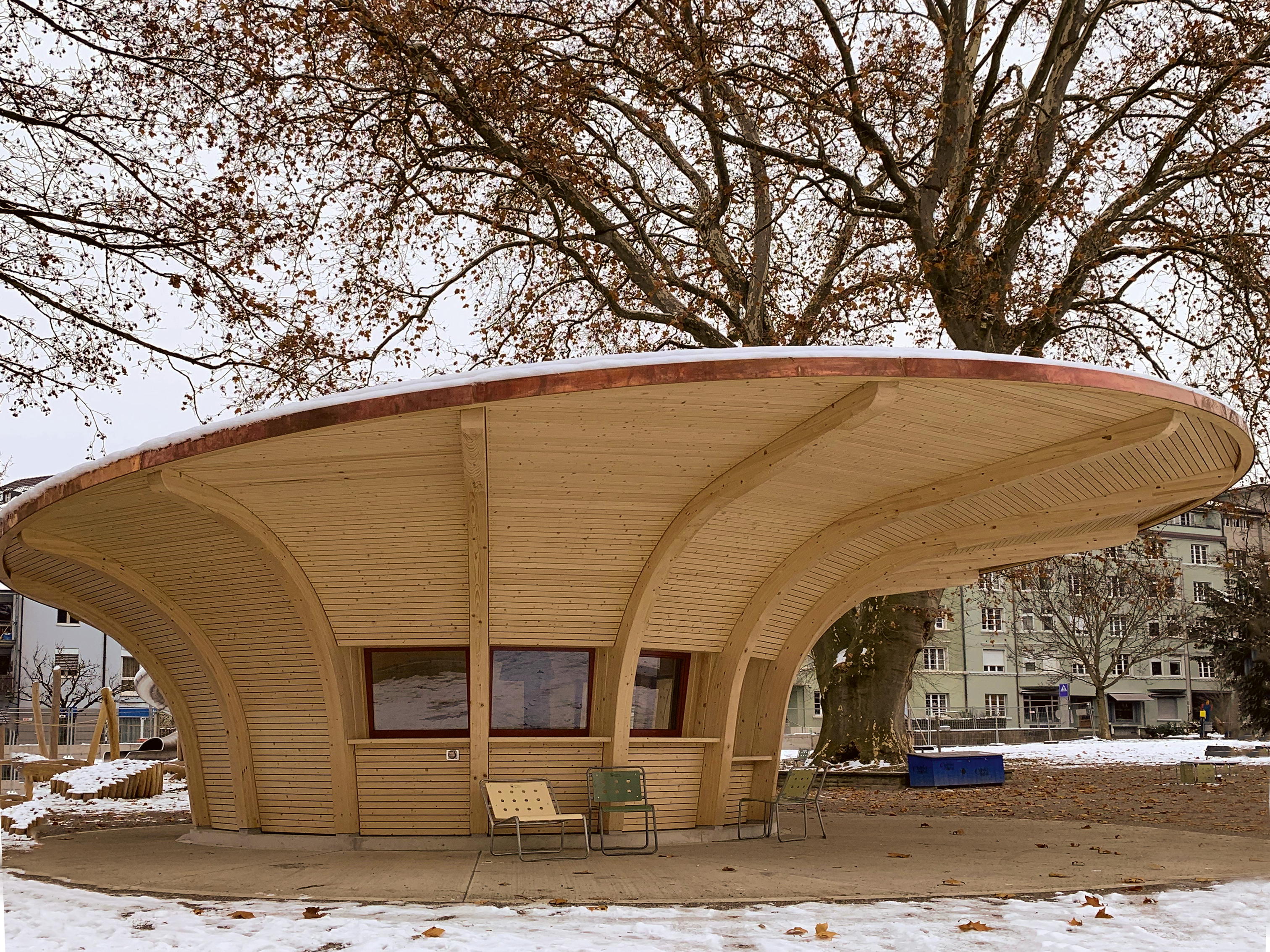 Pavilon v Monbijouparku