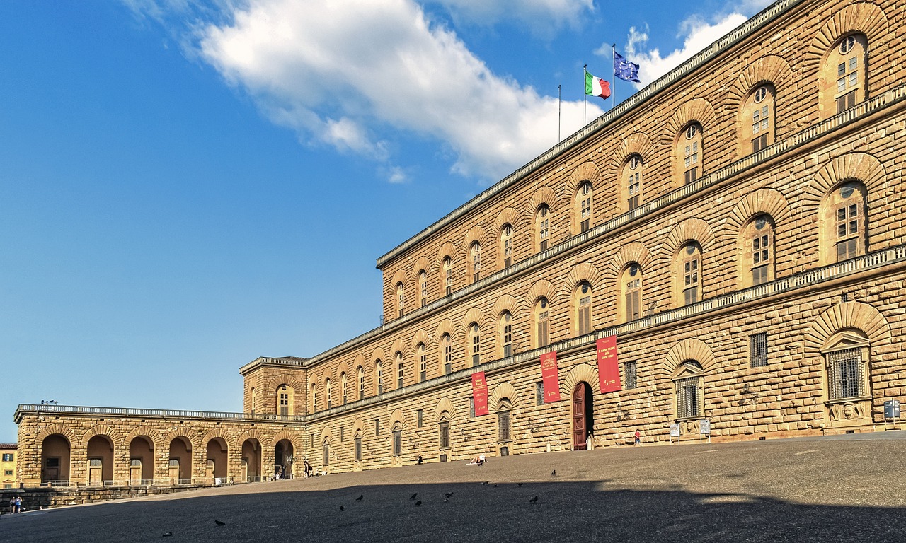 Palazzo Pitti ve Florencii