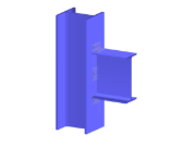 Model 004602 | Spojení I-profilu na nosník